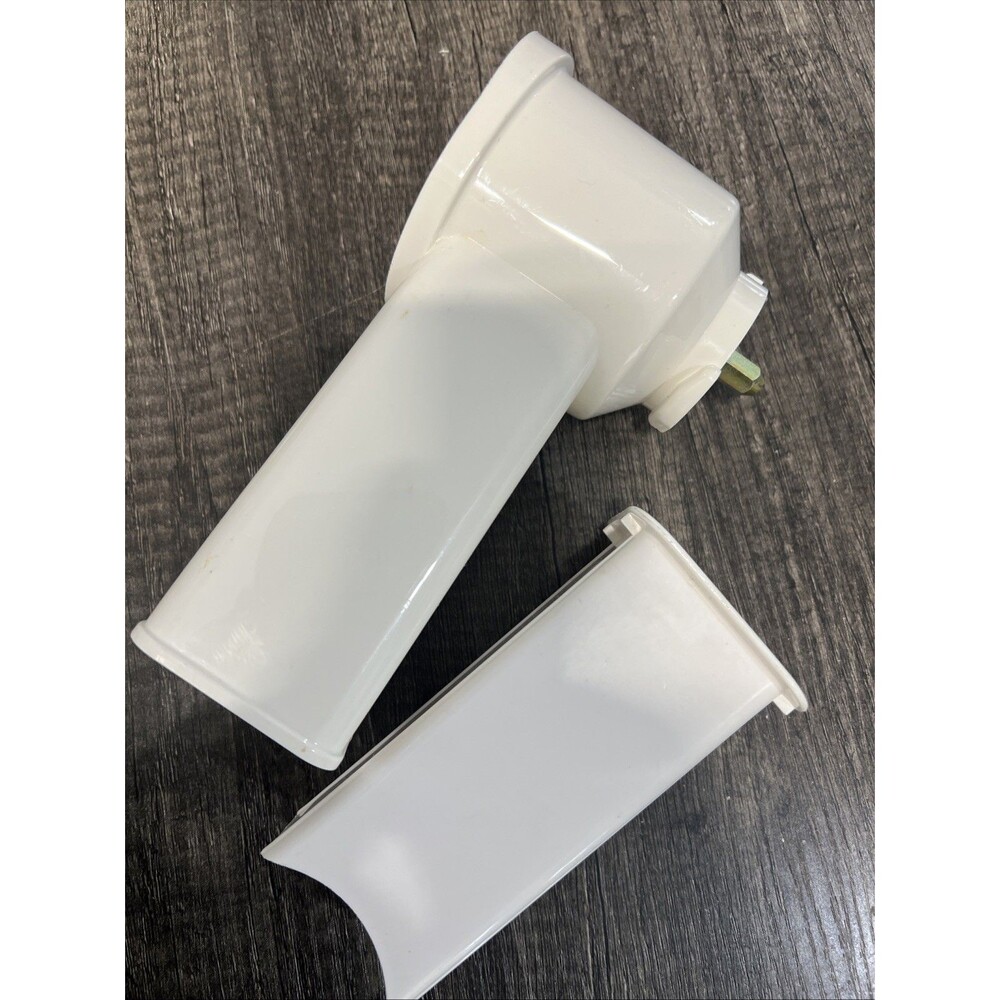 Krups The Butcher Shop Model 402 Plastic Feed Chute And Pusher Replacement Parts